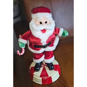 GEMMY 2005 Peppermint Base Booty Shaking Twerking Santa "You Ready For This"